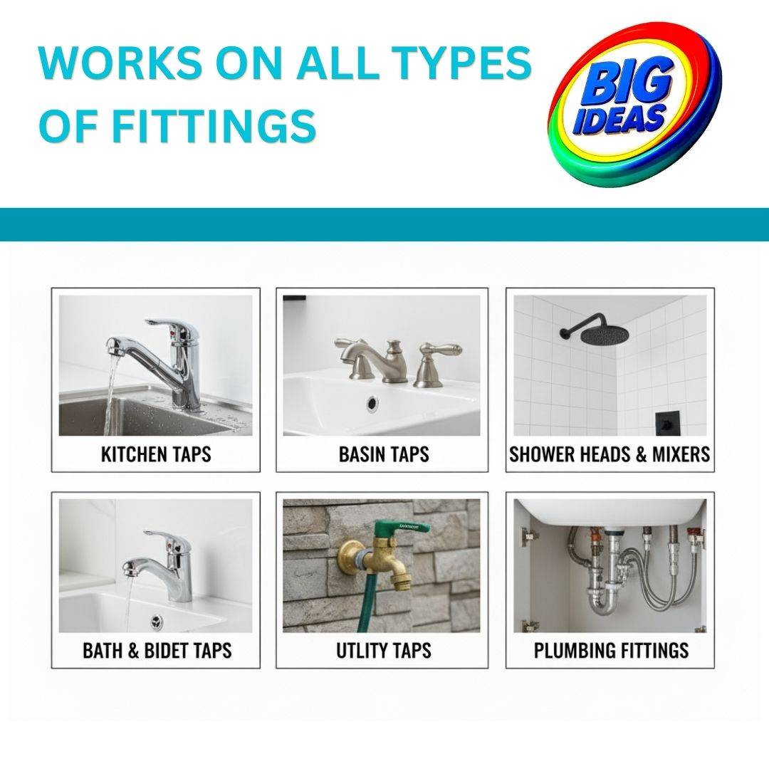 Tap & Fitting Cleaner 500 ML + 500 ML || Big Global