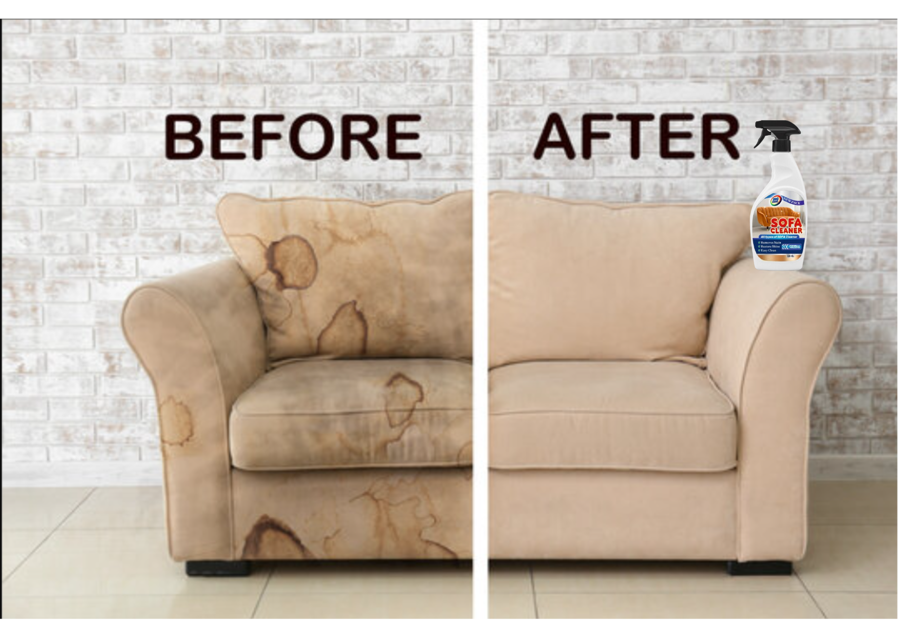 🛋️ Big Ideas 3X Sofa Cleaner – Magic Formula ✨